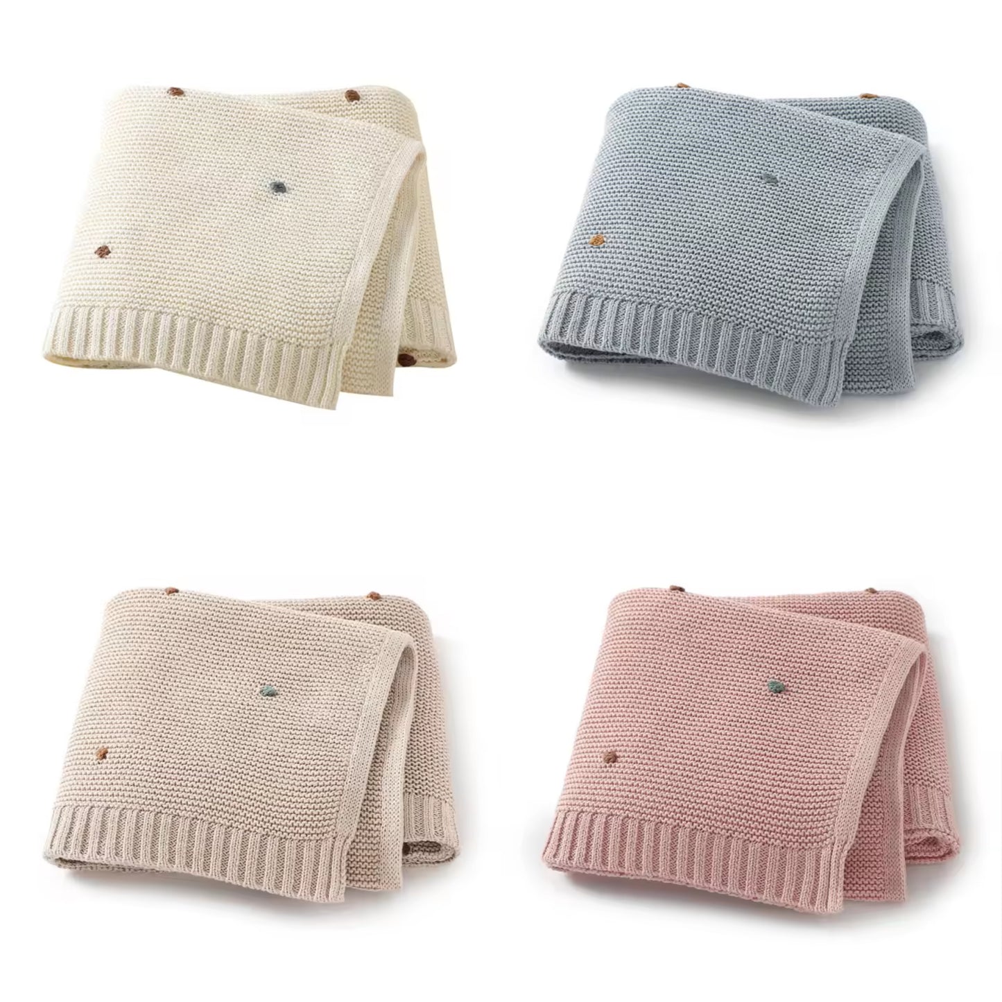 Cotton blanket "Bubbles"